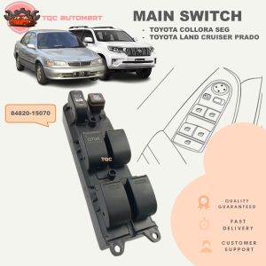 TOYOTA COROLLA COLLORA SEG / LAND CRUISER PRADO POWER WINDOW SWITCH MASTER SWITCH SUIS TINGKAP MAIN SWITCH 84820-15070