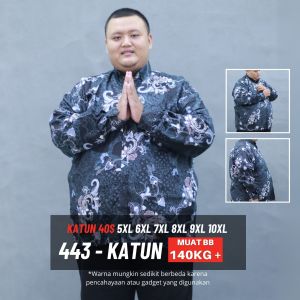 KEMAJA BATIK JUMBO LENGAN PANJANG PRIA BIG SIZE 5XL 6XL 7XL 8XL 9XL 10XL OVERSIZE