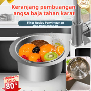 ✨304 Stainless Steel Water Sink Rack/Drip Basket/Multifunctional Draining Rack Anti-drip Anti-rust Anti-slip Hygiene With Hotel Non-slip Strips Round Hole/304 Stainless Steel Draining Basket