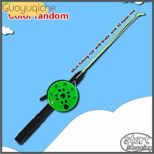 【Guoyuqiche】 Cần câu diều thu nhỏ phụ kiện diều năng động mới cần câu phanh tay ngược