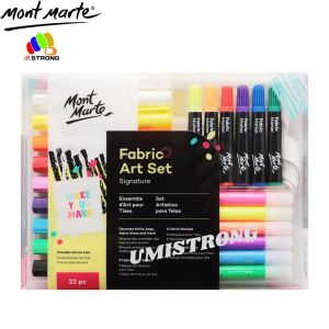 Mont Marte Fabric Art Set 22pc [Include canvas tote]