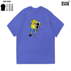 Kaos Distro Pria / Kaos Distro Original / Kaos Pria Wanita / T-Shirt Kaos SPONGEBOB