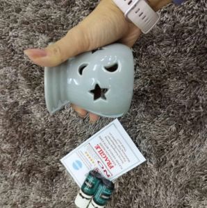 Essential Oil Burner Ceramic Tealight Candle Holder Diffuser Incense Oil Burner