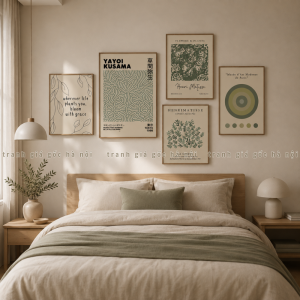Tranh Canvas Matisse Vintage Bắc Âu Treo Phòng Ngủ Phòng Khách Homestay Khách Sạn Đã Gồm Khung Và Đinh Treo