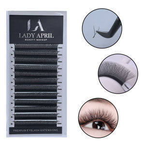 LADYAPRIL YY Eyelash Extensions Y shaped Individual Eyelashes Natural Curl C D 0.07mm Hade Made Lightweight Lash Extensions