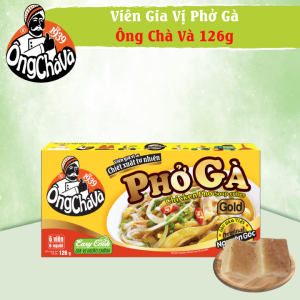 Viên Gia Vị Phở Gà Ông Chà Và 126g - Nấu Ngon Chuẩn Vị Không Cần Nêm Nếm