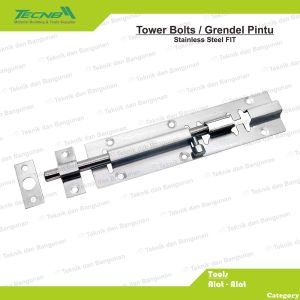 Grendel Pintu Stainless Steel FIT 2" 3" 4" 6" 8" 10" 12"