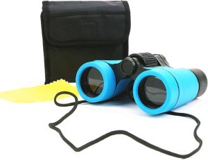 Kids Binoculars Shock Proof Toy Binoculars Set for Age 3-12 Years Old Boys Girls Bird Watching Educational Learning Hiking Birthday Presents