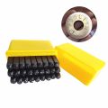 Isi 36 Number Letter Punch Set Nomor 0-9 Letter A-Z Paket Set Lengkap Alat Ketok Angka Dan Ketok Huruf Numbers Alphabets Printing Tool. 