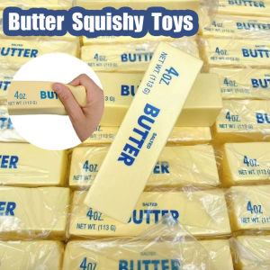 1PC Super Wet Soft Slow Rebound Butter Stick Butter Bar Slow Rebound Relieve mood Squishy Toys