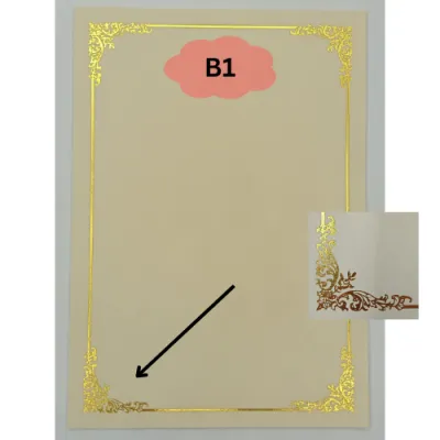 【1PACK=100 SHEET ! ! !】Lucky Star / Aplus A4 Certificate Paper 160GSM / Kertas Sijil (100S/1PACK)