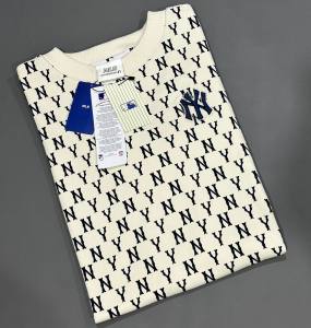 Monogram T-Shirt Dress by MLB - Dress Kaos Wanita