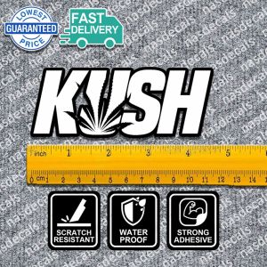 Stickers for Motorcycle Sticker Kush Stickers Waterproof Hologram Helmet Motor Sticker Vinyl Decals Stiker