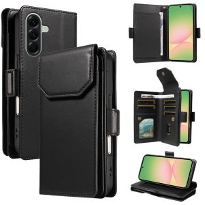 For Samsung Galaxy A57 A56 A55 A37 A36 A35 A25 A07 A06 A05 A05S A17 A16 A15 5G Cover Samsung A17 A15 A16 4G Phone Case 11 Card Slot Magnetic Leather Wallet Fashion Flip Cover Casing