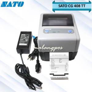 PRINTER BARCODE THERMAL SATO CG-408TT/CG 408 - PRINTER BARCODE SATO CG408 TT