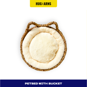 HUGeARNS - Tempat Tidur Kucing Donat / Kasur Kucing Bulat Lembut Dan Tebal/Bantal Tidur Kucing Tebal Bulu/Cat Bed / Alas Tidur Kucing Murah Dan Premium / Kandang Kucing Keranjang Kucing Ranjang Kucing Premium / Kasur Kucing Cat Bed Ranjang Kucing Eceng