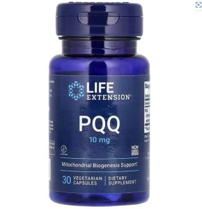 Life Extension PQQ Pyrroloquinoline Quinone Caps 10 mg 30 Vegetarian Capsules Mitochondrial Biogenesis Support