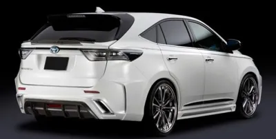 Toyota Harrier XU60 XU 60 2014 14 Rear Spoiler - ( Silk Blaze / Modellista ) Style