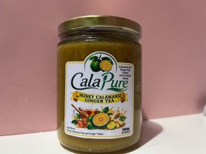 Calapure Honey Calamansi Ginger Tea Jar 500mL - Honey calamansi ginger