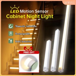 Free Gifts: Motion Sensor LED Lights & Rechargeable Magnetic Cabinet Light