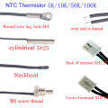 2pcs B value 3950 NTC thermistor temperature sensor 5K 10K 15K 20K 50K 100K 200K. 