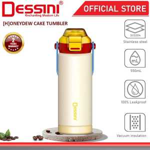 🥤🍈❄️🔥 DESSINI ITALY HDC-550 550mL SUS304 Vacuum Tumbler | 💧 Insulated Thermal Flask | 🧊 Hot & Cold Water Bottle | 🥤 Leakproof Straw Cup | 🚗 Travel Thermos | 💪 Gym Tumbler | 🍈 Honeydew Cake Series | 🇲🇾 Ready Stock Malaysia