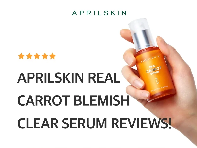 APRILSKIN] April Skin Real Carrot Blemish Clear Serum 37ml