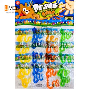 20Pcs Party Gift Sticky Snake Color Pad for Part Gift-Loot bag filler