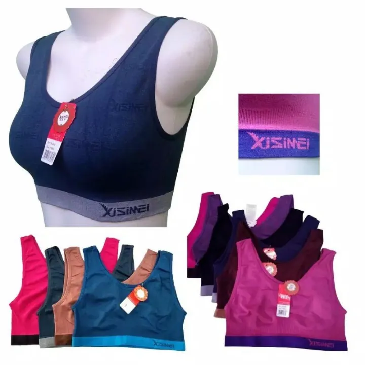 (1%20pc)%20Miniset%20sport%20rajut%20remaja%20dan%20wanita%20dewasa%20Xisimei%20//%20BH%20sport%20seamless%20bahan%20knit%20premium%20melar%20banyak%20kualitas%20impor%20-%20Image%202