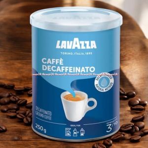 Lavazza 250gr Caffe Decaffeinato Kopi Bubuk Kemasan Kaleng Lava Dari Biji Kopi Arabika Dan Robusta