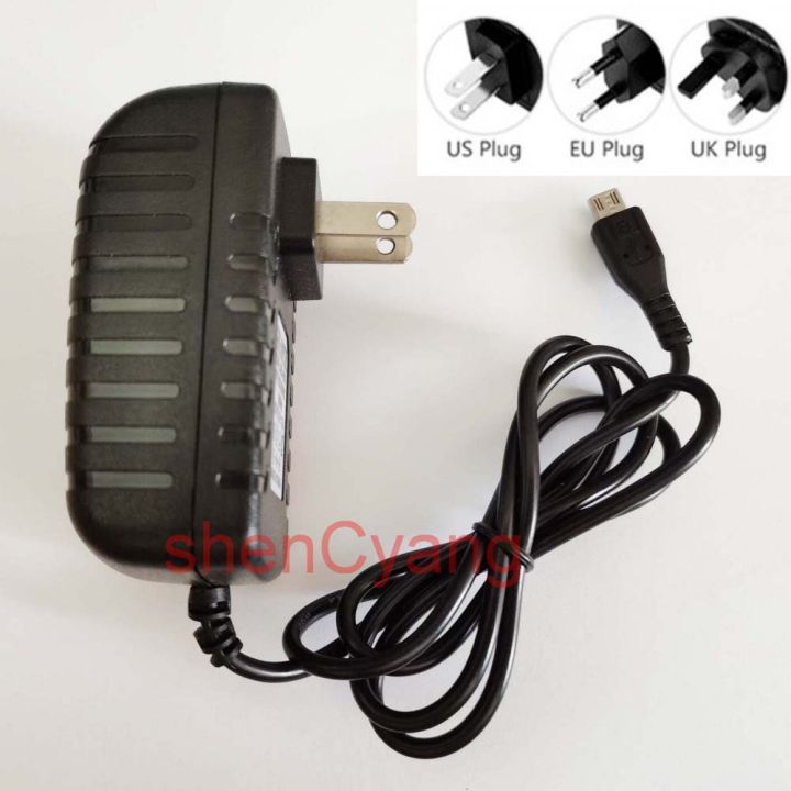 AC Power Adapter DC 5V 3A Micro USB Charger Supply For Raspberry Pi ...