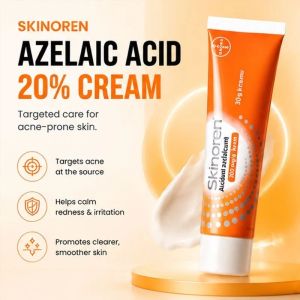 Skinoren Azelaic Acid 20% Cream 30g Acne Removal Acne Treatment Marks Scar Oil Control Acne Pimples