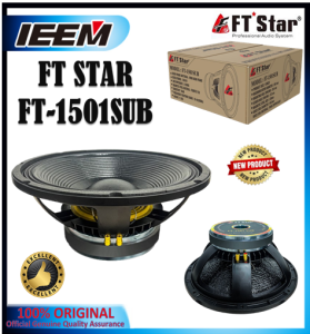 [IEEM] FT STAR PROFESSIONAL SPEAKER FT-1501SUB/15 INCHES /1200WATTS/8 OHMS