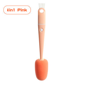 Long Handle Household Multi-functional Cup Brush Cleaning Brush Carrot One Brush Three-use Cup Brush Bottle Brush Cleaning Brush