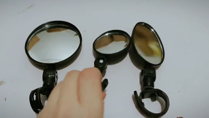 Bicycles Lookings Glass Handlebars Mount Rearviews Lookings Glass Wide Angles Rear View Lookings Glass for Mountain Bikes