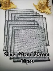 HTF 10pcs Fast Absorption Metal Wire DishclothsPowerful Cleaning