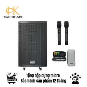 Loa kéo AUCUS AK600 loa di động ACNOS AK 600 công suất 700W PMPO Hàng chính hãng