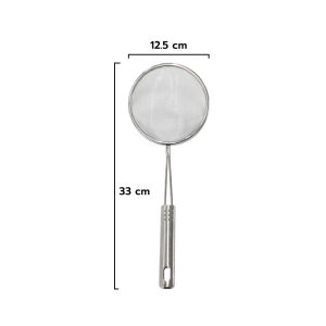 RRS กระชอน กระชอนมุ้ง ตะแกรงสแตนเลส 12./14/16/18/20 ซม. (ราคาต่อ 1 ชิ้น - เลือกขนาดได้เลยค่ะ) - เครื่องครัว