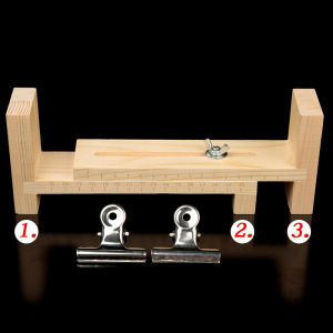 [fenggongshuode] Creative Practical Rope Braiding Tool Hand-knitted Rope Rack For Bracelets Necklaces DIY Handcraft Rope Knitting Fixing Tools