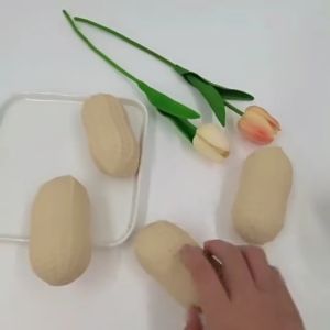 Squeeze Fidget Toy Soft Slow Rebound Simulated Peanut Squishy Toy Creative Stress Relief Sensory Toy Kids Adults