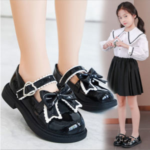 Giày búp bê bé gái da mềm êm phong cách hàn quốc _GB266