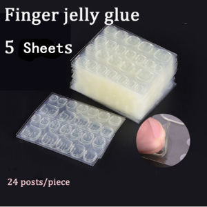 New Strong 120pcs/240pcs Double Sided False Nail Art Adhesive Tape Glue Sticker DIY Tips Fake Nail Acrylic Manicure Gel Makeup Tool