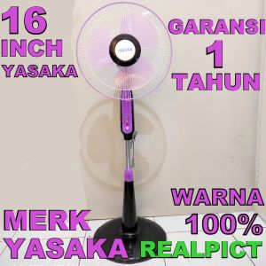 KIPAS ANGIN BERDIRI 16" YASAKA / STAND FAN 16 INCH YASAKA / STANDFAN. A3 YURIKA STORE