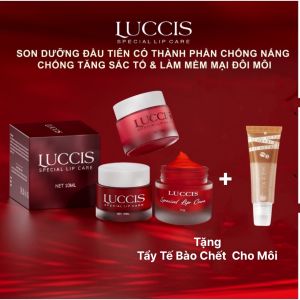 Son dưỡng môi luccis yumi bản nâng cấp siêu mềm mịn chống nắng chống tia UV giúp hồng môi giảm thâm môi