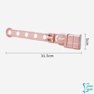 ราวตากผ้าล๊อคกับกรอบหน้าต่างติดตั้งง่าย