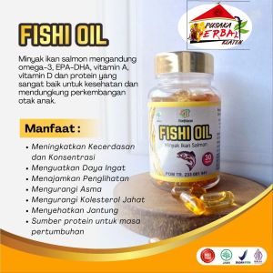 Bariklana Fishi Oil Minyak Ikan Salmon-Obat Herbal Alami