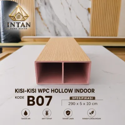 Kisi-kisi WPC Hollow Indoor B07 - Tahan Air Anti Rayap Tahan Lama Ramah Lingkungan - 290 x 5 x 10 cm
