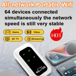 Portable Wireless WiFi All-Network 5G Mini Wifi Pocket Wifi Wireless Router WiFi Modem 全网通随身wifi