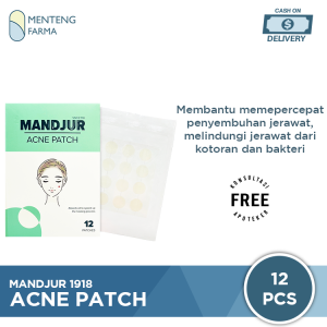 Mandjur Acne Patch - Plester Jerawat Isi 12