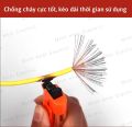dây buộc lõi thép bọc nhựa cuộn 100m, dây dẹt bọc nhựa đường kính 0.55,dây buộc lõi thép vỏ nhựa,dây nhựa tròn lõi thép. 